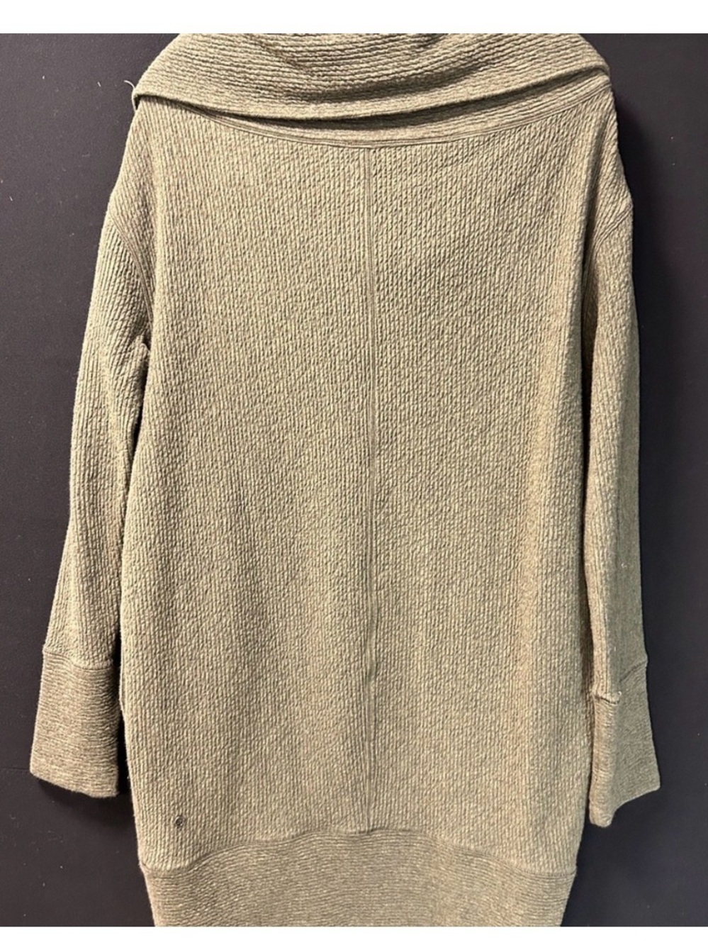 lululemon athletica Olive Cowl Neck Sweater